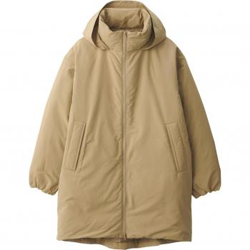 MUJI Herrenmantel wasserabweisend Beige