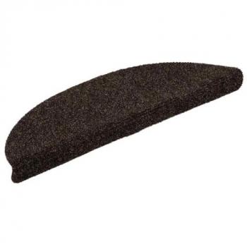 Tappetini per Scale Antiscivolo 20 pz 56x17x3 cm Marroni
