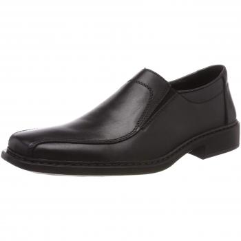 Rieker Men's B0870-00 Casual Loafers, Black, 10.5 UK