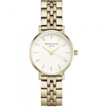 Rosefield Women's Watch The Small Edit Gold Round Case