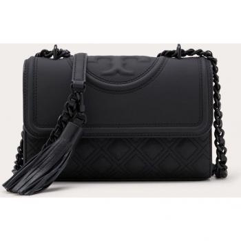 Tory Burch Fleming Matte Black Shoulder Bag for Women