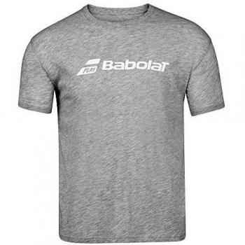Babolat T‑shirt Esercizio Nero/Grigio