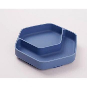 Anti-Spill Honeycomb Baby Plate