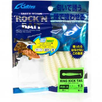 Owner 3-Inch RB-5 Ring Kick Tail Soft Lure Set