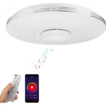 Iluminación LED RGB con sonido, Bluetooth y regulación
