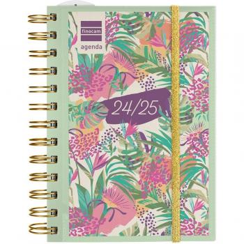Agenda Personalizable Finocam 8.º Mini Institut 2024‑2025 Tropical