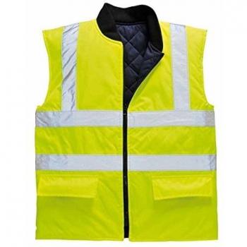 Gilet de Sécurité Jaune Réversible Taille M Portwest
