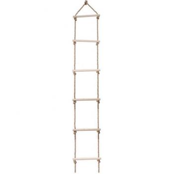 Corde à grimper en bois multi-échelons, équipement sportif sûr pour enfants