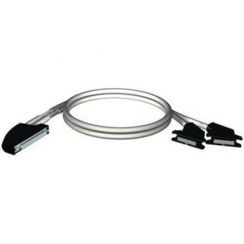 X80 5 m – câble de raccordement 40 contacts, connecteur double HE10, Bmxfcc503