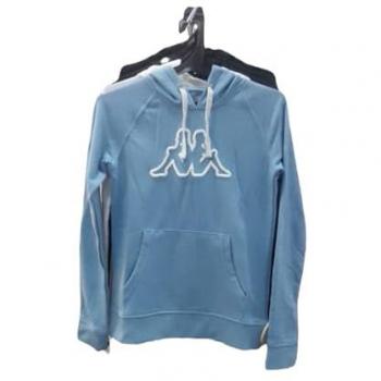 Kappa Belle Damen Hoodie blau/weiß