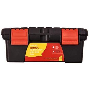 Am-Tech 25 cm Small Tool Box with Tray