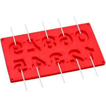 Premier Housewares Red Cake Pop Tray with 20 Sticks