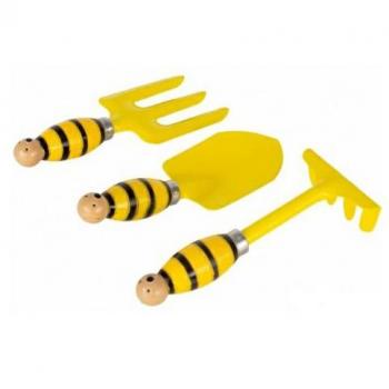 Ensemble 3 pièces d’outils enfant jaune Greenmill GR0136