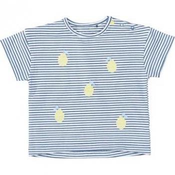 Staccato T-Shirt geschmeidig ocean gestreift