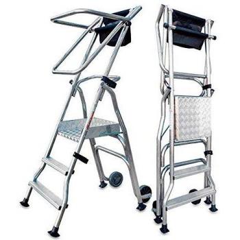 Escalera Industrial Faraone PL3 de 3 Peldaños