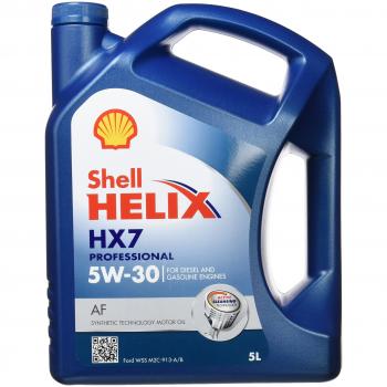 Aceite de motor Shell Helix HX7 5W30 5L