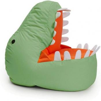 Lumaland Dino Kissen Sitzsack für Kinderzimmer