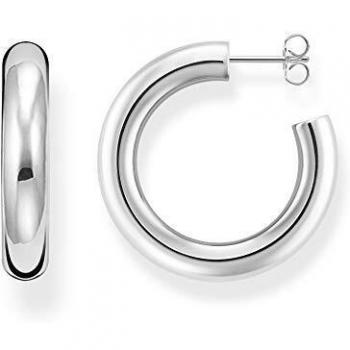 Pendientes de aro mediano de Thomas Sabo en plata