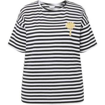 Ringelshirt Damen Studio Untold Schwarz, Größe 58/60 – Baumwolle