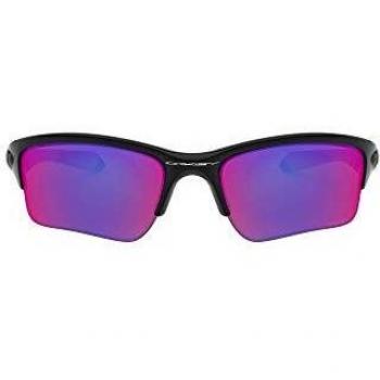 Oakley Quarter Jacket 920018 61 Occhiali da Sole, Nero (Polished Black/Prizm Road), Donna