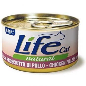 Life Cat Natural Filetti di Pollo con Prosciutto di Pollo