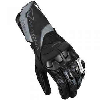 Gants de moto Macna Protego Noir Gris XL