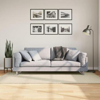 Huarte Short Pile Rug Cream 100x200 cm