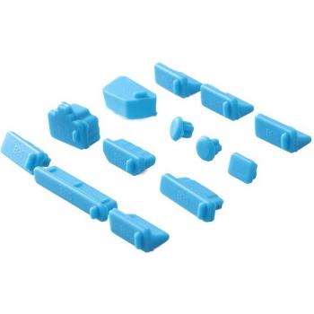 Silicone Anti-Dust Plug Set for USB, HDMI, and RJ45