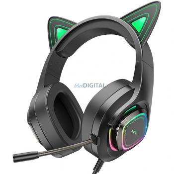 Casque Oreilles de Chat Hoco W107 pour Jeux Vidéo