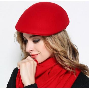 Formal Women's Wool Beret Hat