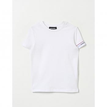 T-shirt Bianco DSQUARED2 Kids Taglia 10 mini logo