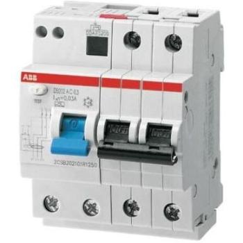 ABB Interruptor 2P 63A con Sensibilidad 30mA