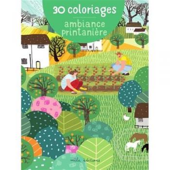30 coloriages ambiance printanière