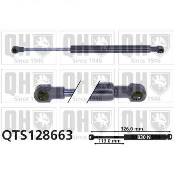 Capot-moteur 830 vérin de capot QUINTON HAZELL QTS128663