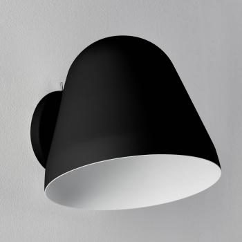 Black Tilted Wall Lamp