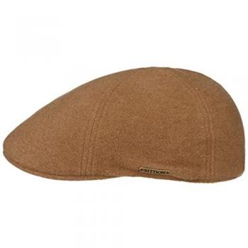 Stetson Flatcap in hellbraun