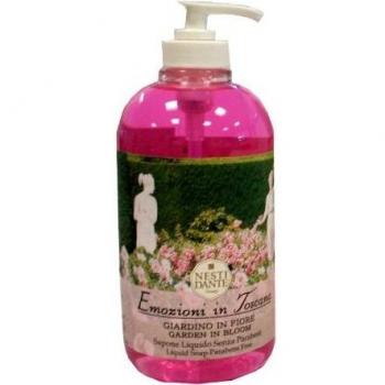 Nesti Dante Flüssigseife Emozione in Toscana Gartenblüte, 1er Pack (1 x 500 ml)