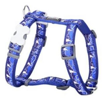 Harnas Red Dingo Lightning 25-39 cm Marineblauw NC Midden