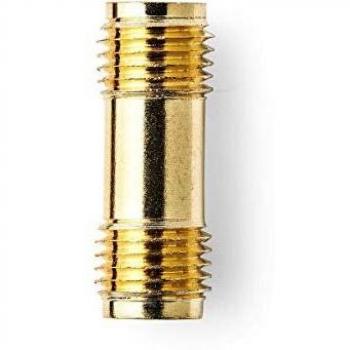 Delock 65532 SMA Buchse auf SMA Buchse Adapter Gold