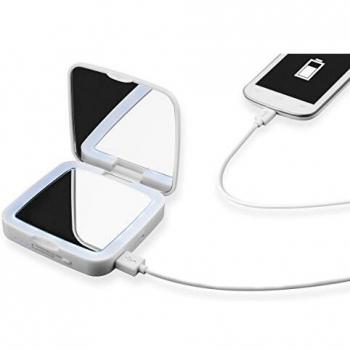 Specchio Portatile 5X con Power Bank Macom 226 Vanity Doppio