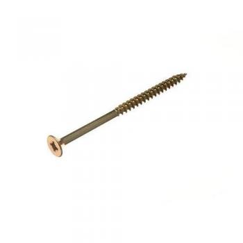 POZI WOOD SCREWS YELLOW 5 X 80 MM