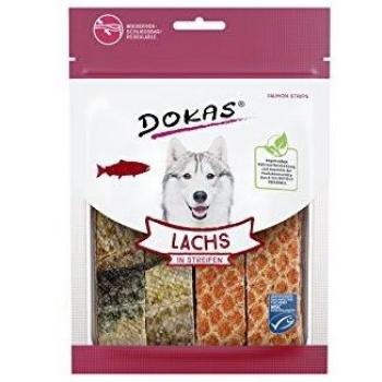 Dokas Lachs in Streifen, 100 g Packung