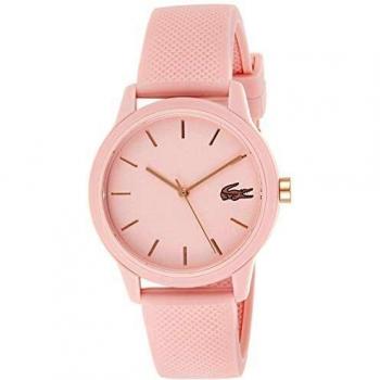Lacoste Women's Classic Quartz Watch with Silicone Strap 2001065, Pink