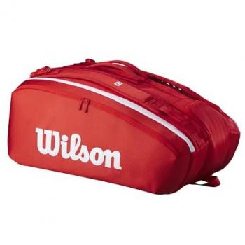 Thermo-Bag WILSON SUPER TOUR 15PK Rouge 2025 – Ensemble
