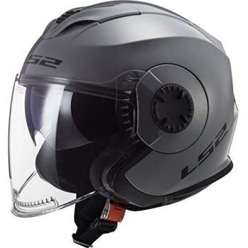 Casco LS2 OF570 Verso, Hombre, Gris, 3XL