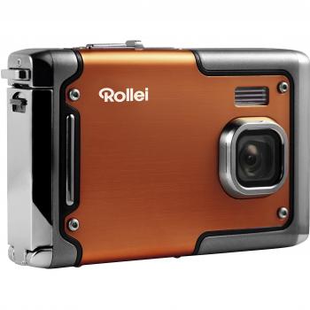Rollei Sportsline 85 – 8‑Megapixel Actionkamera – 1080p Full HD – wasserdicht bis 3 m – Orange