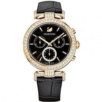 Swarovski 5295320 Women's Watch – Black Rose‑Gold