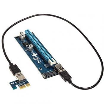 Kolink Riser-Karte avec câble Molex 60 cm