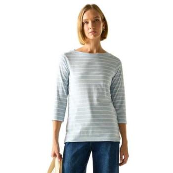 Regatta Women's Bayletta II Long Sleeve ¾ Shirt, Light Blue