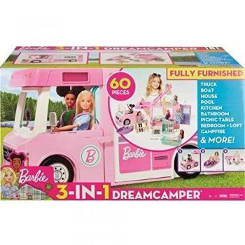 Barbie Mobilier Camping-Car de Rêve 50 accessoires